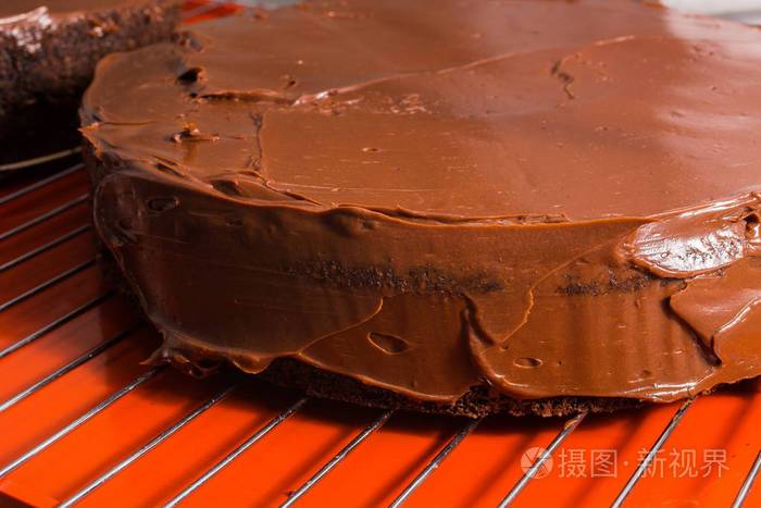 做巧克力蛋糕照片-正版商用图片11nshf